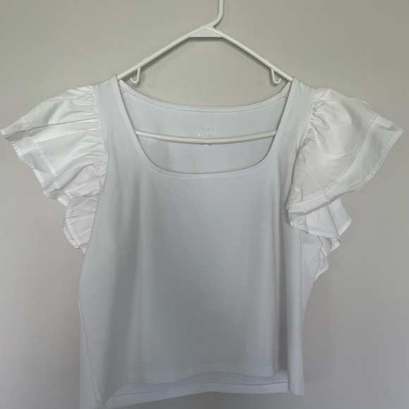 NWOT A New Day Flutter Sleeve Top - Picture 3 of 6